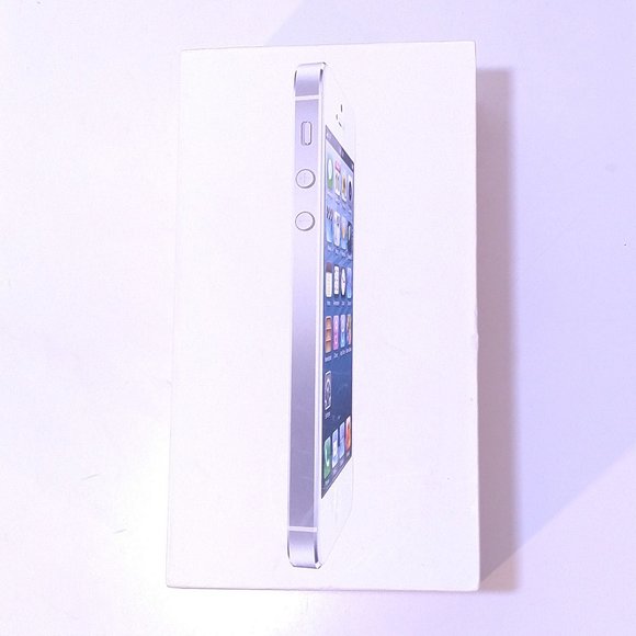 APPLE iPHONE 5 BOX ONLY 16GB Original Packaging OEM STICKERS 2012 USA Steve Jobs - Picture 12 of 12